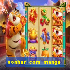 sonhar com manga no jogo do bicho