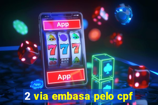 2 via embasa pelo cpf