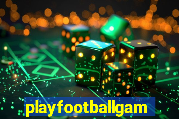 playfootballgames