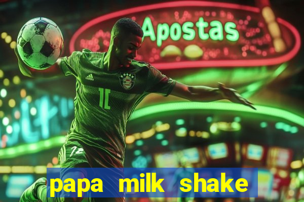 papa milk shake click jogos