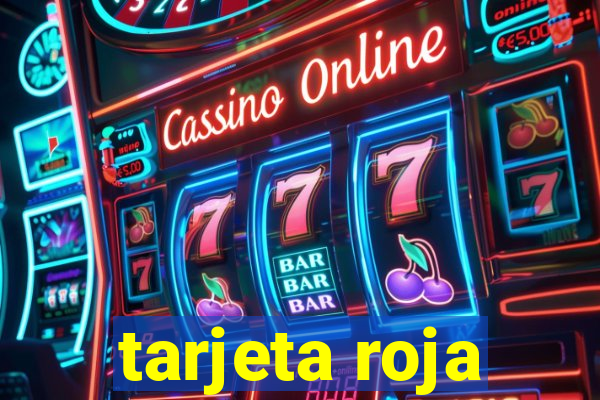 tarjeta roja