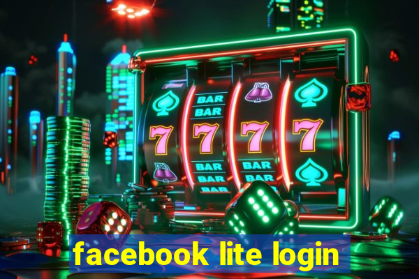 facebook lite login