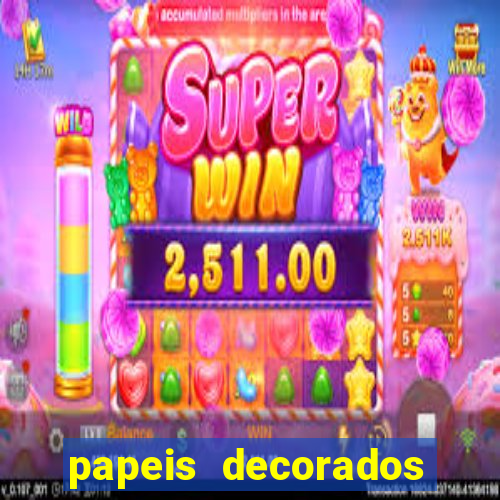 papeis decorados para imprimir