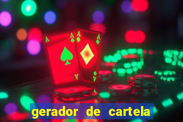 gerador de cartela de bingo