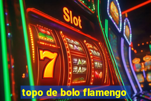 topo de bolo flamengo