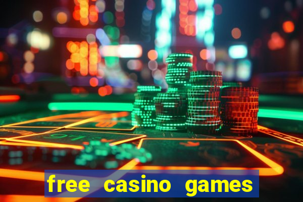 free casino games slot machine