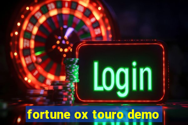 fortune ox touro demo