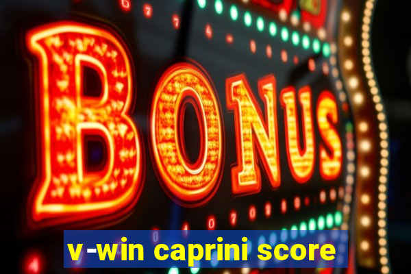 v-win caprini score