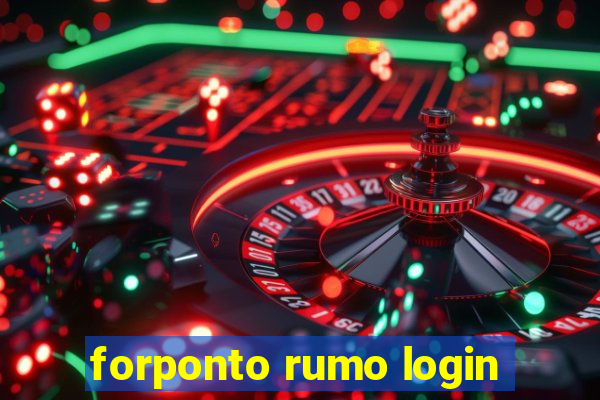 forponto rumo login