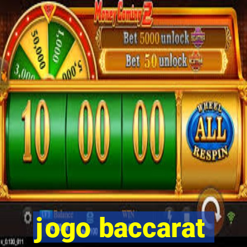 jogo baccarat