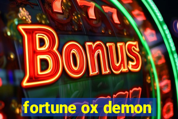 fortune ox demon