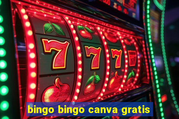 bingo bingo canva gratis