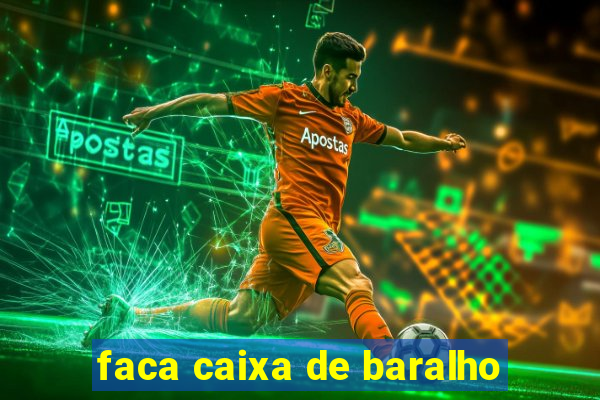 faca caixa de baralho