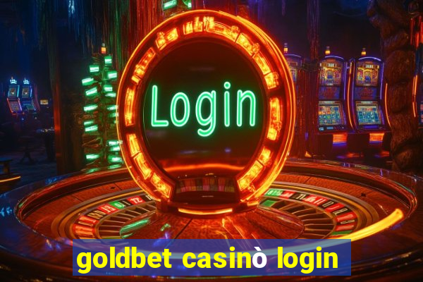 goldbet casinò login