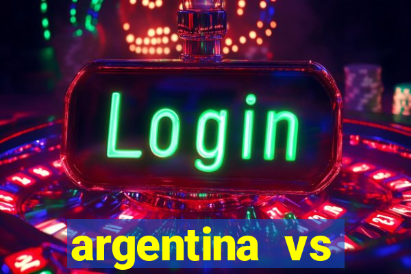 argentina vs colombia onde assistir