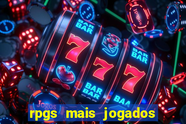 rpgs mais jogados do mundo