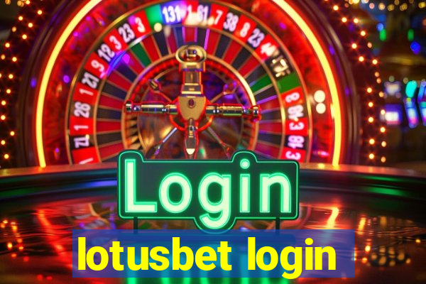 lotusbet login