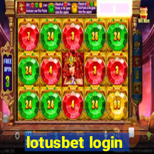 lotusbet login