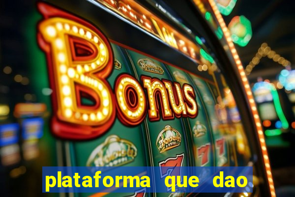 plataforma que dao bonus de cadastro