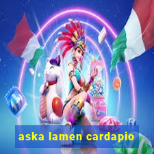 aska lamen cardapio