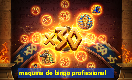 maquina de bingo profissional