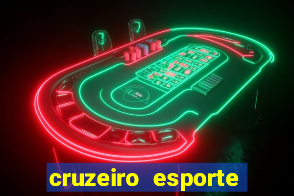 cruzeiro esporte clube x esporte clube bahia