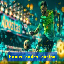 bonus codes casino no deposit