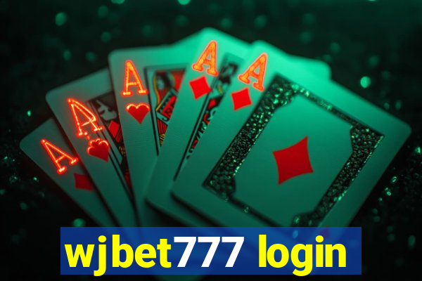 wjbet777 login