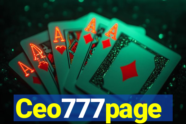 Ceo777page