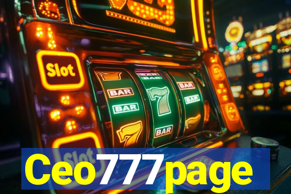 Ceo777page