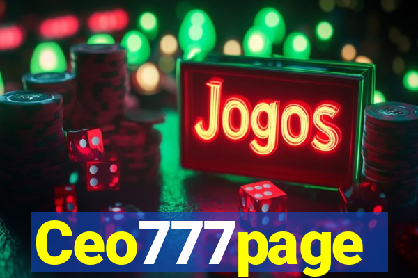 Ceo777page