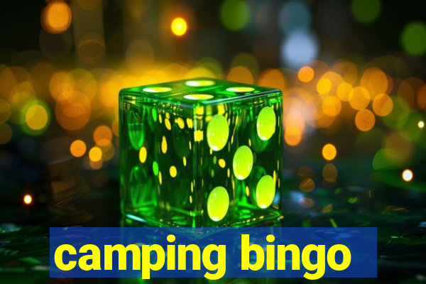 camping bingo