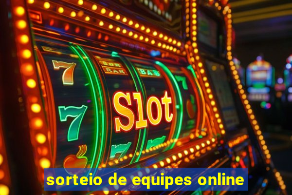 sorteio de equipes online