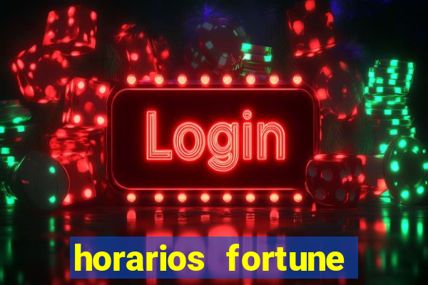 horarios fortune tiger esporte da sorte