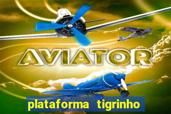 plataforma tigrinho 1 real