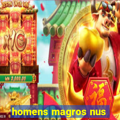 homens magros nus