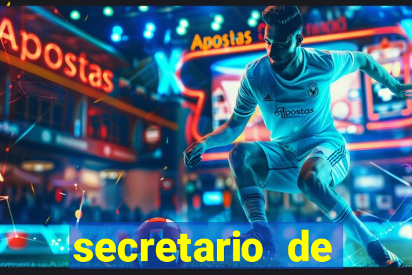 secretario de esporte salario