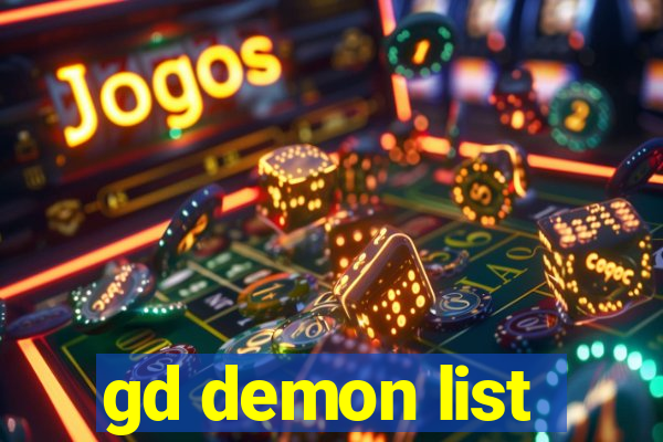 gd demon list