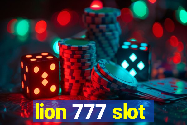 lion 777 slot