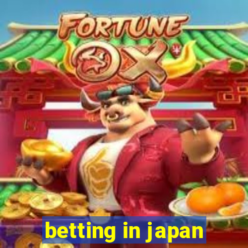 betting in japan