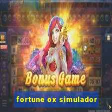 fortune ox simulador