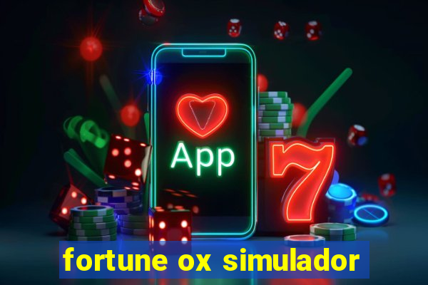 fortune ox simulador