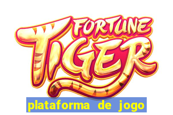 plataforma de jogo nova pagando