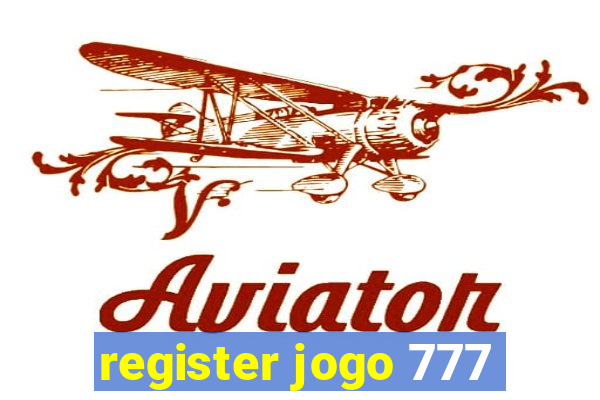 register jogo 777