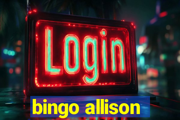 bingo allison