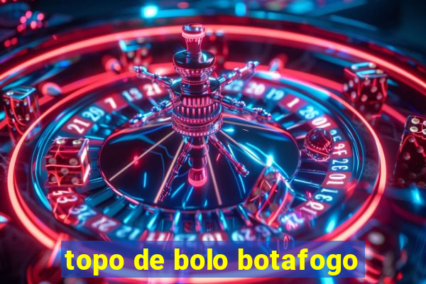 topo de bolo botafogo