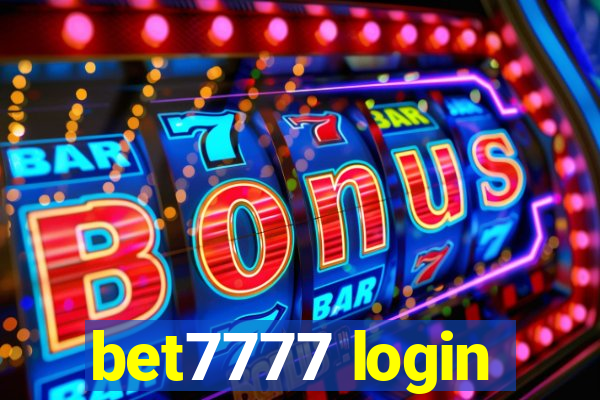 bet7777 login