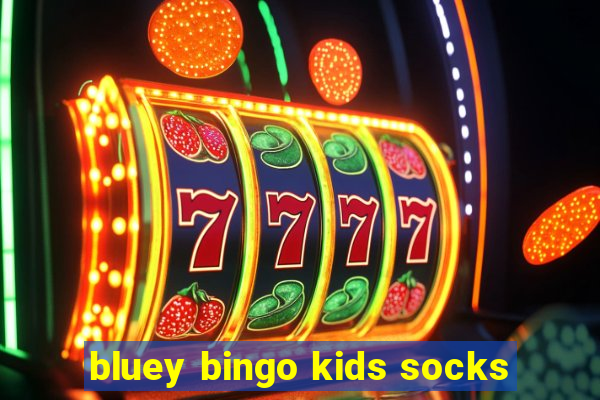 bluey bingo kids socks