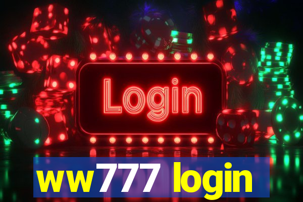 ww777 login