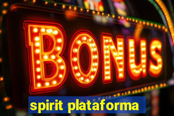 spirit plataforma